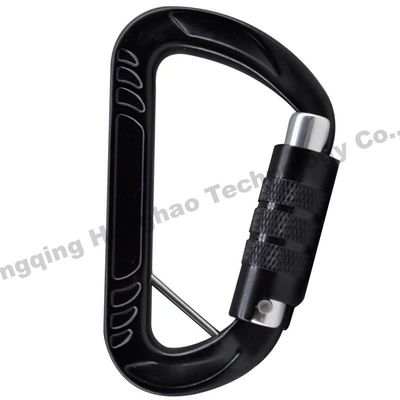 Giá tốt. Móc carabiner hình chữ D bằng hợp kim nhôm, hoàn thiện mạ kẽm, chịu lực 12KN, dùng cho leo núi ngoài trời bền bỉ trực tuyến