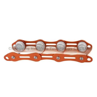 Giá tốt. FourSlot Chain Rope Protector Hợp kim nhôm bền cho thiết bị leo núi cứu hộ ngoài trời trực tuyến