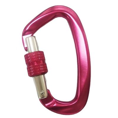 Giá tốt. Móc carabiner hình chữ D bằng nhôm hàng không vũ trụ, phần cứng mạ kẽm - Thiết bị thiết yếu cho leo núi trực tuyến