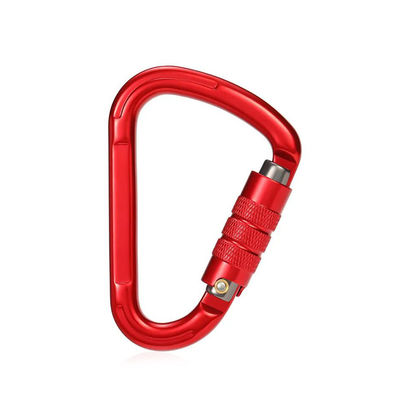 Giá tốt. Tùy chỉnh màu sắc Hàng không nhôm 7075 Carabiner Công nghiệp hạng nặng Thêm phụ kiện leo núi trực tuyến