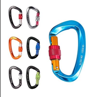 Giá tốt. Điều trị điện phân hoàn thành chìa khóa cho móc leo núi nhôm an toàn và bền của chúng tôi trực tuyến