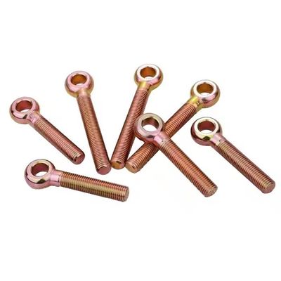 Giá tốt. Bu-lông mắt thép carbon mạ kẽm vàng DIN444 cho các ứng dụng hạng nặng trực tuyến