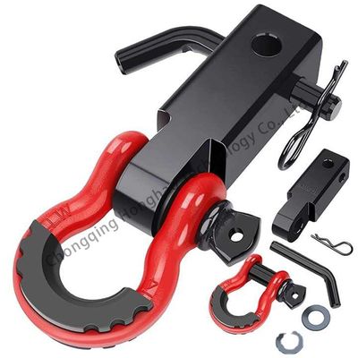 Giá tốt. Alloy Steel Off Road Bow Shackle Clevis Towing Car Plastic Protect Rigging 3/4 Inch trực tuyến