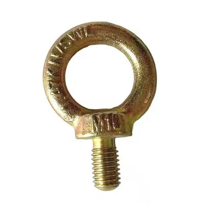 Giá tốt. Phần cứng giàn giáo Tiêu chuẩn JISB1168 Vòng mắt Bu lông thép carbon mạ kẽm vàng Bu lông nâng trực tuyến