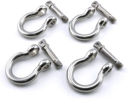 Giá tốt. General Industry Stainless Steel Wire Rope Accessory Shackle Bow Dee Shape with Collar Pin trực tuyến