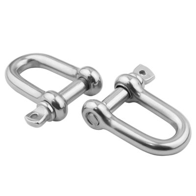 Giá tốt. Polished Stainless Steel 304/316 Screw Pin D Shackles European Type for Rigging Needs trực tuyến