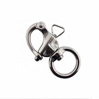 Giá tốt. DEE SHACKLES European Type 316 Stainless Steel Swivel Round Eye Quick Release Snap Shackle trực tuyến