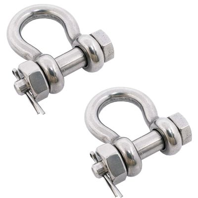 Giá tốt. Stainless Steel 316 European Type Screw Pin Bow Shackle for General Industry Market trực tuyến