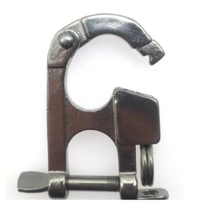 Giá tốt. Sợi dây chuyền cung phóng nhanh loại thép không gỉ 316 Snap Shackle cho thiết bị thủy sản trực tuyến