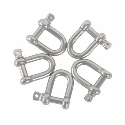 Giá tốt. 304 Stainless Steel D Ring Shackle Lock D Links Clip Hook for Heavy Duty Construction trực tuyến