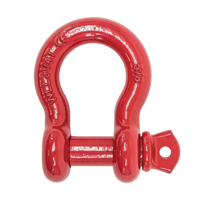 Giá tốt. Hệ thống đo mét Carbon Steel G209 Bow Screw Pin Shackles for Offroad Rescue trực tuyến