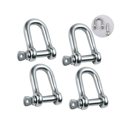 Giá tốt. Polished Screw Pin Forged Stainless Steel 304/316 Marine Anchor Lifting D Shackle Other trực tuyến