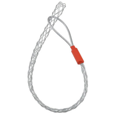 Giá tốt. Cable Pulling Grip  For 6-10mm Cable Galvanized Stainless Steel Anti-Slip Cable Traction Sleeve Flexible Mesh Rope Cable 27cm Length Black trực tuyến