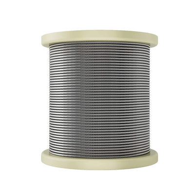 Giá tốt. 1/8 T304 Stainless Steel Aircraft Cable Railing Wire Rope for Cable Railing Kits 500m 1000m per Reel Cranes OEM Accepted trực tuyến