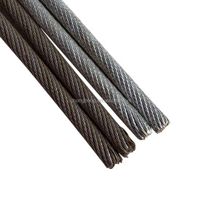 Giá tốt. Ungalvanized 6*24 7FC Steel Wire Rope 200M/COIL Long-Lasting and Industrial-Grade Construction trực tuyến