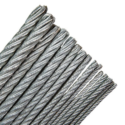 Giá tốt. Galvanized Steel Wire Rope for Drawing and Lifting Special Cold Heading Steel Steel Grade 7*7 6*7 FC trực tuyến