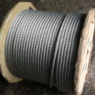 Giá tốt. Cáp thép 6x12 7FC, cáp thép cacbon cường độ cao, 6mm mạ kẽm, tiêu chuẩn AiSi trực tuyến