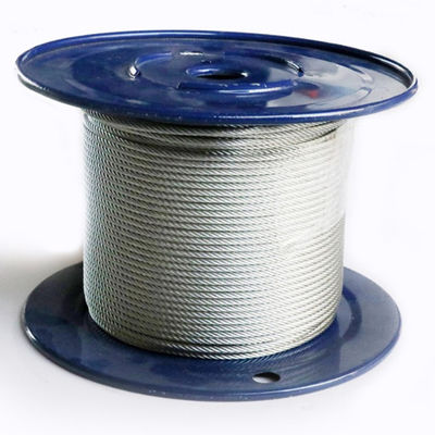 Giá tốt. 7x19 Galvanized Wire Rope Steel Cable Construction Tolerance ±1% 1/4 Inch Aircraft Cable trực tuyến