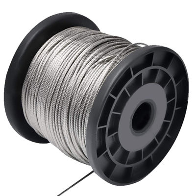 Giá tốt. Cáp thép không gỉ cấu trúc 7x19 để sản xuất cáp máy bay trực tuyến