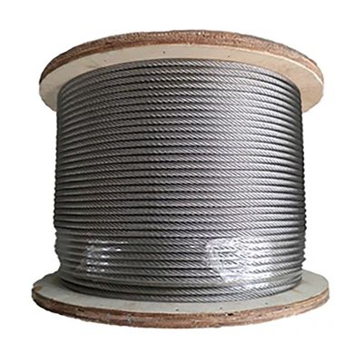 Giá tốt. 15mm Steel Wire Rope 8x26 Left Hand Ordinary Lay 2160N/mm2 Galvanized Compacted S min.196 2 kN for Lifting Tolerance Other trực tuyến