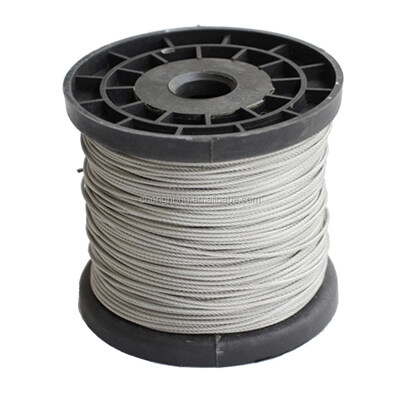 Giá tốt. Cáp thép không gỉ chống xoay 6x37, chiều dài 500m/cuộn, dùng cho cáp cẩu, hàm lượng C % 0.08 trực tuyến