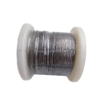 Giá tốt. Dây cáp inox 1x7, dây thép không gỉ, dây cáp thép không gỉ 1.5mm 2mm 3mm 4mm Hàm lượng Si % 0.1 AISI304 AISI316 SUS304 SUS316 trực tuyến