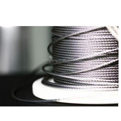 Giá tốt. Cáp thép không gỉ 8mm 6X24 7FC T/S 1570Mpa đã được tạo hình trước cho xử lý nước và nước thải, 1000 mét trong guồng gỗ dán trực tuyến