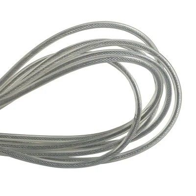 Giá tốt. Dây cáp thép không gỉ tráng PP màu trong suốt 0.8mm 1x19 Dây rèm cho Thép carbon đỏ không hợp kim trực tuyến