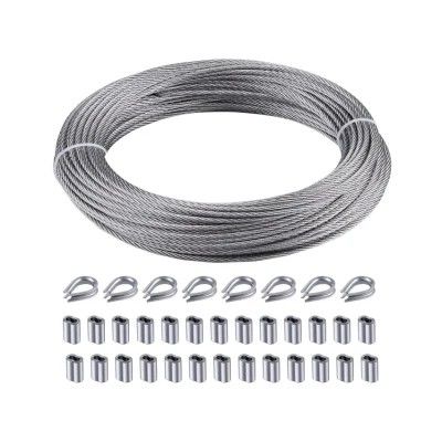Giá tốt. Cắt Dây Cáp Thép Không Gỉ Lõi Strand 7x7 1.5mm Tự Làm Ngoài Trời Dịch Vụ Gia Công Hợp Kim trực tuyến