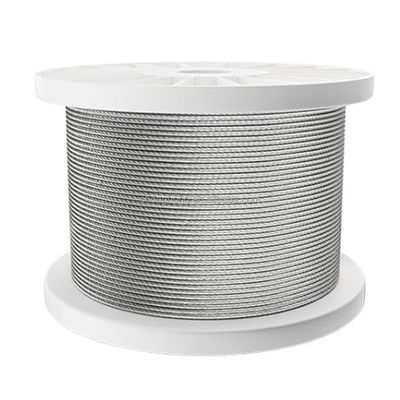 Giá tốt. 1000m / cuộn chiều dài 6x37 FC Cáp không gỉ Thép cáp cáp mục đích chung GB và EN 12385-4 Thép không gỉ thép dây thừng tiêu chuẩn trực tuyến