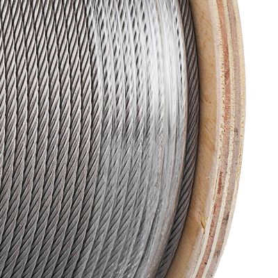 Giá tốt. Dây cáp thép 1/16 304 không gỉ cho máy bay, lõi đứng 7x7, không tráng, thép cacbon loại Carton, chiều dài 100m/328ft trực tuyến