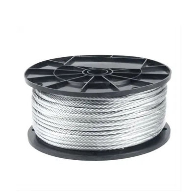 Giá tốt. Cáp thép không gỉ 304 316 mạ kẽm và không mạ kẽm 6X9w Iwrc cho giàn khoan giếng, tời khoan, dây khoan trực tuyến