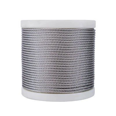 Giá tốt. Cáp thép không gỉ 6X12 7FC/6X24 FC / 6X19 FC / 6X37 FC cho tời, cường độ 1570-1960 MPa, dịch vụ gia công khác trực tuyến