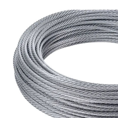 Giá tốt. Không hợp kim galvanized 8mm 10mm 12mm Dây thép linh hoạt dây thừng thép carbon cáp cho các ứng dụng công nghiệp trực tuyến