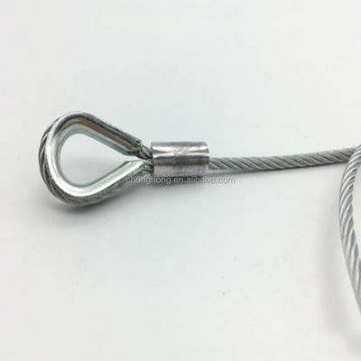 Giá tốt. Cáp thép 7x7 / 7x19 / 1x19, đường kính 3.2mm, đã kéo căng trước, mạ kẽm, dùng cho dây treo / cáp chiếu sáng, dung sai khác trực tuyến