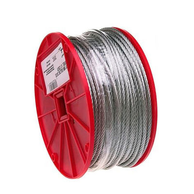 Giá tốt. 7*7 5,0mm Thép nhựa thép dây thừng dây thừng thép máy bay cáp AISI 304 thép không gỉ trong các dịch vụ chế biến khác trực tuyến