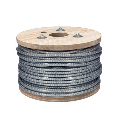 Giá tốt. Cáp máy bay bằng thép không gỉ AISI 304 mạ kẽm nhúng nóng 10mm 7X19 với dung sai ±1% trực tuyến