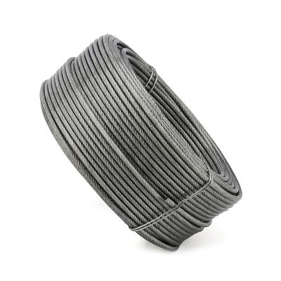 Giá tốt. Cáp máy bay mạ kẽm 7X19 Cáp thép cường độ cao với thép không gỉ 304 Chấp nhận OEM trực tuyến