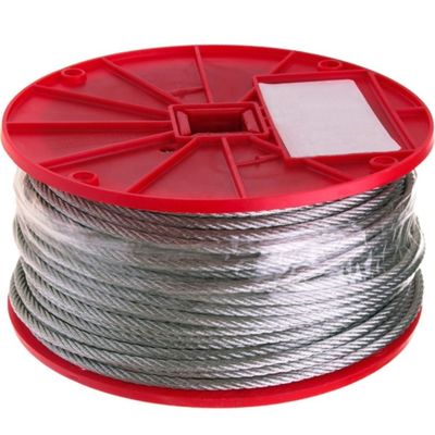 Giá tốt. 7x19 Mil-Sepc-DTL-83420 Cáp máy bay kẽm dây thép dây cáp thép 1/4