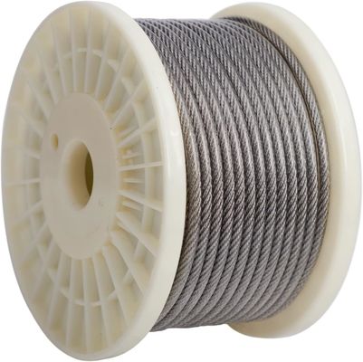 Giá tốt. Đa mài 7X7 7*19 SS Cable SUS 304 SUS I316 Steel Cable Ropes 8mm Inox Cable Stainless Steel Wire Rope Tiêu chuẩn Mỹ trực tuyến