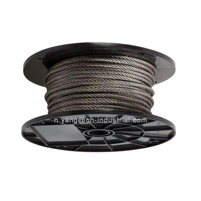 Giá tốt. Tùy chỉnh Cáp thép không từ tính A2 A4 Cáp không gỉ 6x7 FC 7x7 AISI316T AISI304 SUS316 SUS304 Stainless Steel Wire Rope trực tuyến