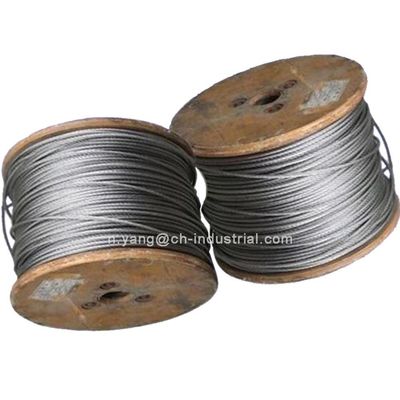 Giá tốt. Cáp thép 7x7 500ft với thép lõi thép dây thừng 1/16 