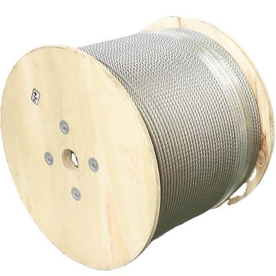 Giá tốt. Thép carbon 6x24 7FC dây thép kẽm JIS 3525 lớp A khoảng. Trọng lượng kg / m 0.115 đến 2.15 trực tuyến