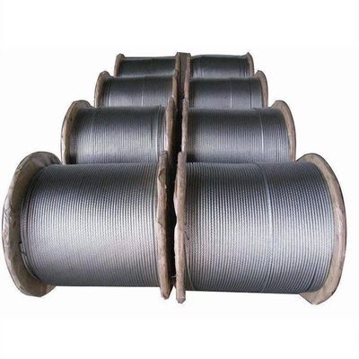 Giá tốt. Cáp thép không gỉ 12mm Cáp treo dây thép thép không hợp kim SS304 3mm 7X7 Với dịch vụ chế biến khác trực tuyến