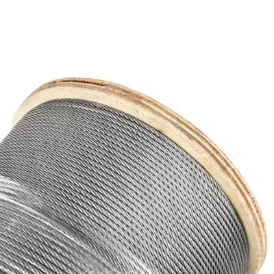 Giá tốt. Cáp thép mạ kẽm tiêu chuẩn DIN 6mm-50mm dùng cho cần cẩu làm từ thép carbon trực tuyến