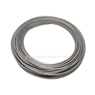 Giá tốt. Cáp máy bay bằng thép không gỉ T316 1/8 inch dài 120 feet, dây cáp 7x7 sợi để tự làm bộ dụng cụ lan can trên boong trực tuyến