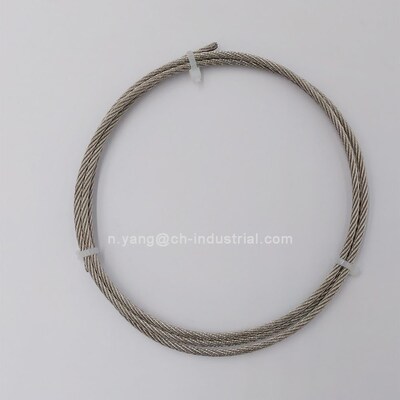 Giá tốt. Dây cáp thép không gỉ AISI316 đường kính 1/32