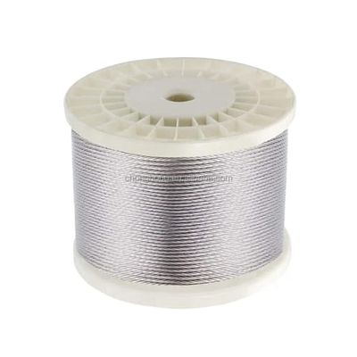 Giá tốt. Cáp máy bay bằng thép không gỉ T316 1x19 7x7 7x19 cho Bộ dụng cụ lan can cáp trên boong 1/8