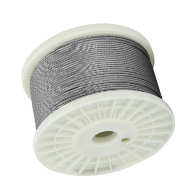 Giá tốt. AISI SUS316 7X19 Stainless Steel Steel Wire Rope For Marine Construction Tolerance ±1% Guaranteed trực tuyến