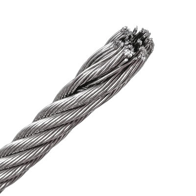 Giá tốt. SS304 Custom Steel Cables 7X19 2mm Steel Wire Rope Wear Resisting trực tuyến
